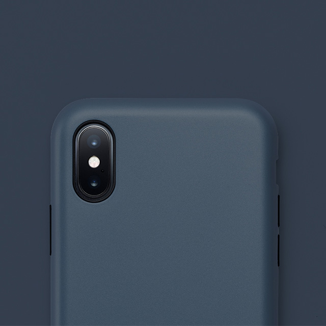 【iPhoneXS/X ケース】Smooth Touch Hybrid Case for iPhoneXS/X (Azure Blue)goods_nameサブ画像