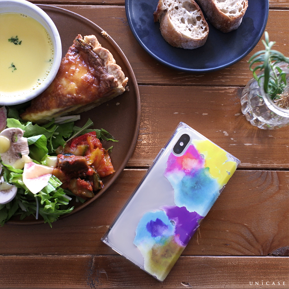 【iPhoneXS/X ケース】Louna Collections watercolor for iPhoneXS/X (vivid)サブ画像