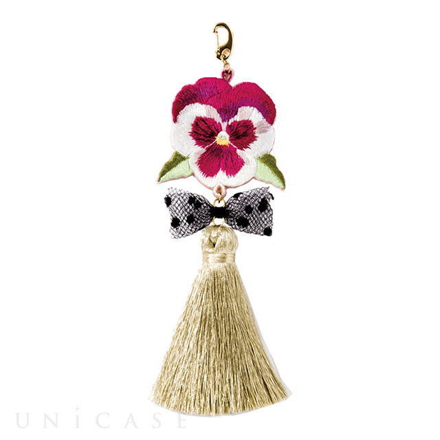 SWING charm (pansy）