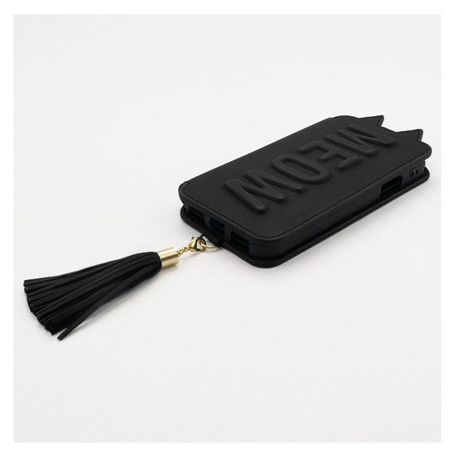 【iPhoneXS/X ケース】Tassel Tail Cat for iPhoneXS/X (Black)goods_nameサブ画像