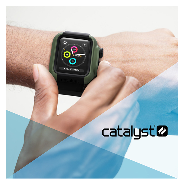 【Apple Watch ケース 38mm】Catalyst 衝撃吸収ケース (ステルスブラックグレー) for Apple Watch Series3/2サブ画像