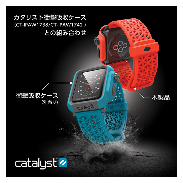 Apple Watch バンド 44/42mm】Catalyst スポーツバンド (サンセット
