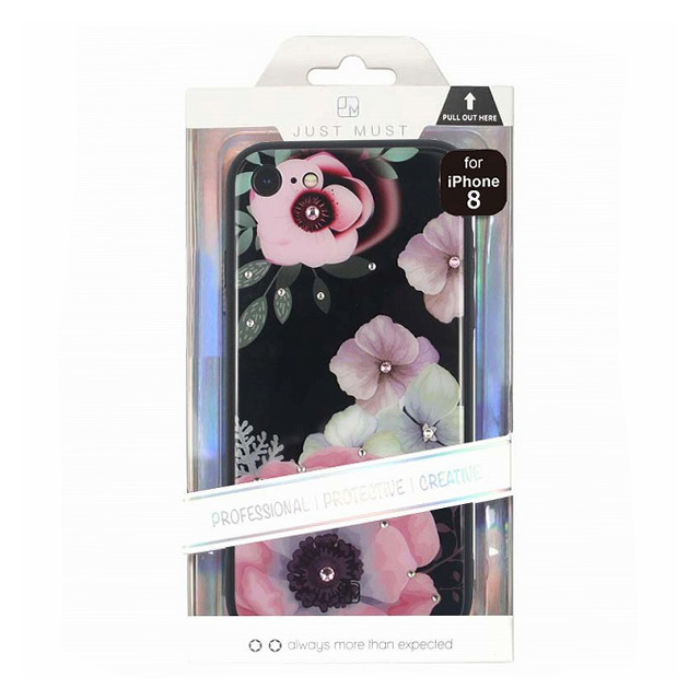 【iPhoneSE(第3/2世代)/8/7 ケース】GLASS DESIGN CASE (Anemone)goods_nameサブ画像