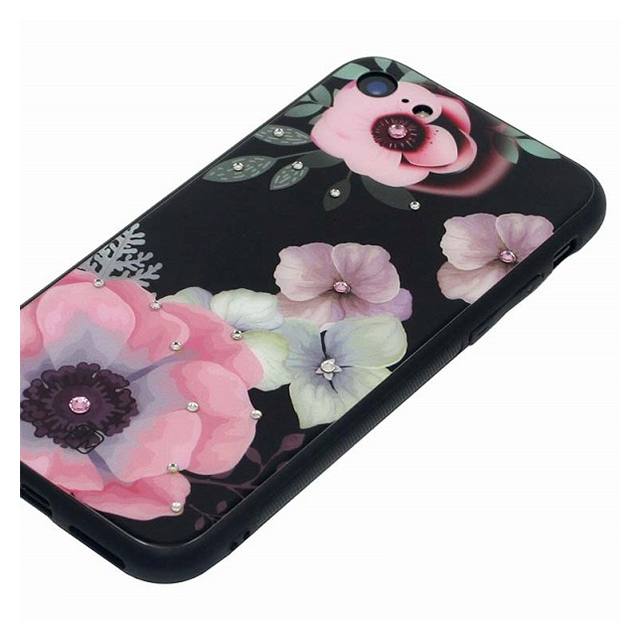 【iPhoneSE(第3/2世代)/8/7 ケース】GLASS DESIGN CASE (Anemone)サブ画像