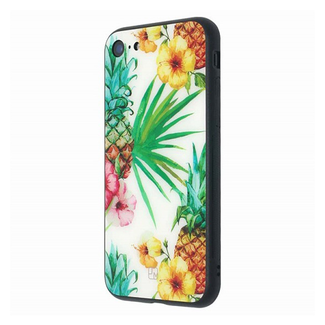 【iPhone8 Plus/7 Plus ケース】GLASS DESIGN CASE (Pineapple)サブ画像