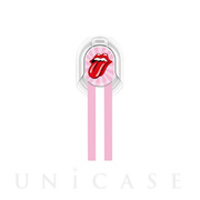 Finger Strap design (Pink Lip)