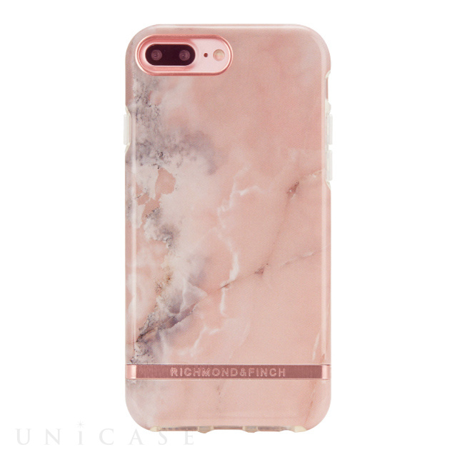 【iPhone8 Plus/7 Plus ケース】PINK MARBLE