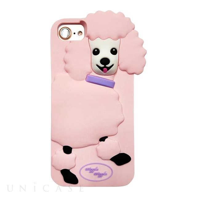 【iPhone8/7/6s/6 ケース】シリコンケース (Poodle)