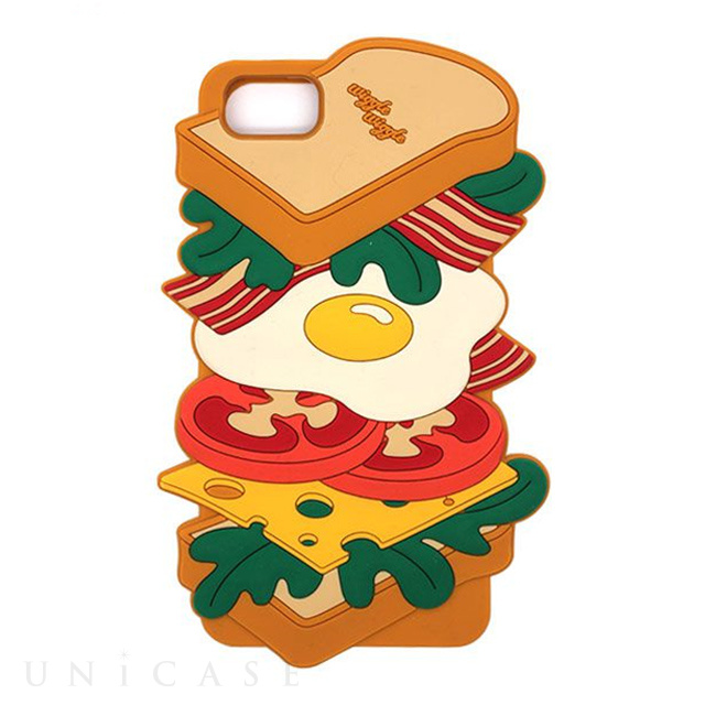 【iPhone8/7/6s/6 ケース】シリコンケース (SANDWICH)