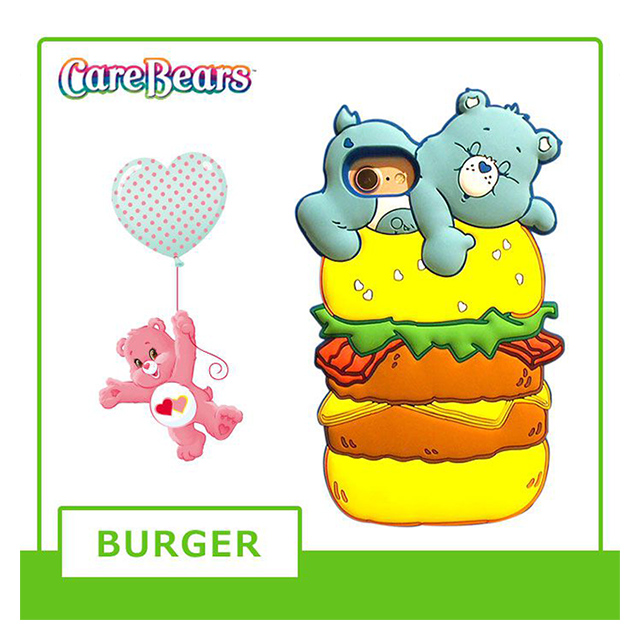 【iPhone8/7/6s/6 ケース】Care Bears シリコンケース (BURGER)goods_nameサブ画像