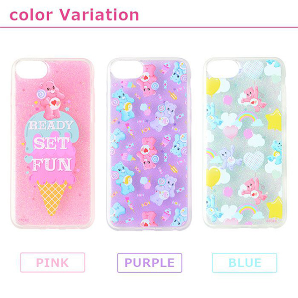 【iPhone8/7/6s/6 ケース】Care Bears × ViVi TPUソフトケース (PURPLE)サブ画像