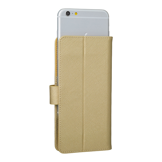 【マルチ スマホケース】”Quadrifoglio” Multi PU Leather Case for Smartphone (Champagne Gold)サブ画像