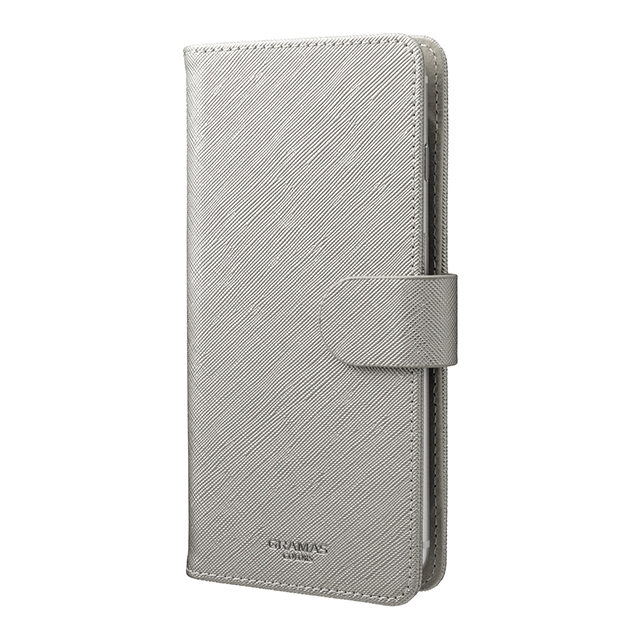 【マルチ スマホケース】”Quadrifoglio” Multi PU Leather Case for Smartphone (Platinum Silver)サブ画像