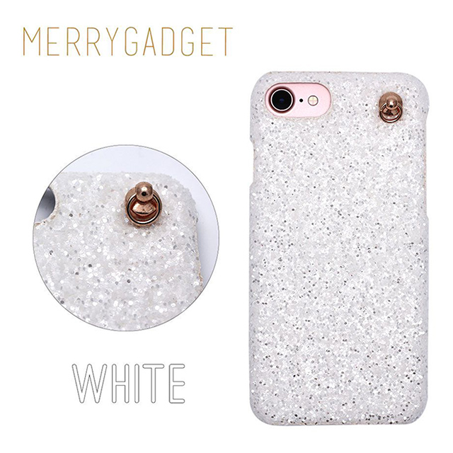 【iPhoneXS/X ケース】GLITTER CHAIN CASE (White)goods_nameサブ画像