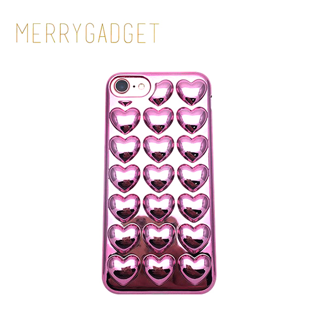 【iPhone8/7/6s/6 ケース】HOLIC CASE Metallic Heart (Pink)goods_nameサブ画像