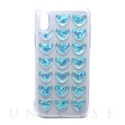 【iPhoneXS/X ケース】HOLIC CASE Heart (Blue)