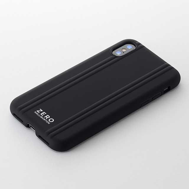 【iPhoneXS ケース】ZERO HALLIBURTON Hybrid Shockproof case for iPhoneXS (Black)goods_nameサブ画像