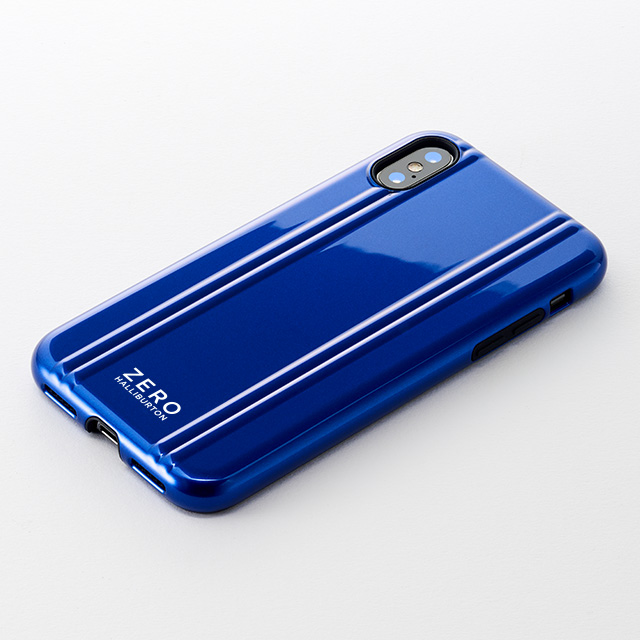 【iPhoneXS ケース】ZERO HALLIBURTON Hybrid Shockproof case for iPhoneXS (Blue)goods_nameサブ画像