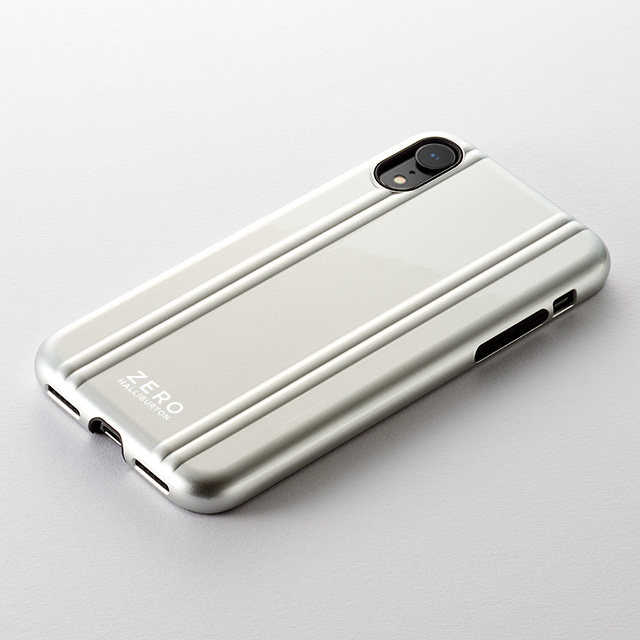 【iPhoneXR ケース】ZERO HALLIBURTON Hybrid Shockproof case for iPhoneXR (Silver)goods_nameサブ画像