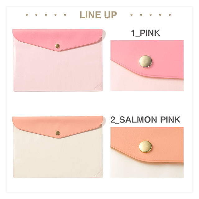 STUDY PLANNER フラットケース (SALMON PINK)サブ画像