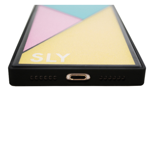 【iPhoneSE(第3/2世代)/8/7 ケース】SLY ラメ背面ガラスケース (BLUE)goods_nameサブ画像