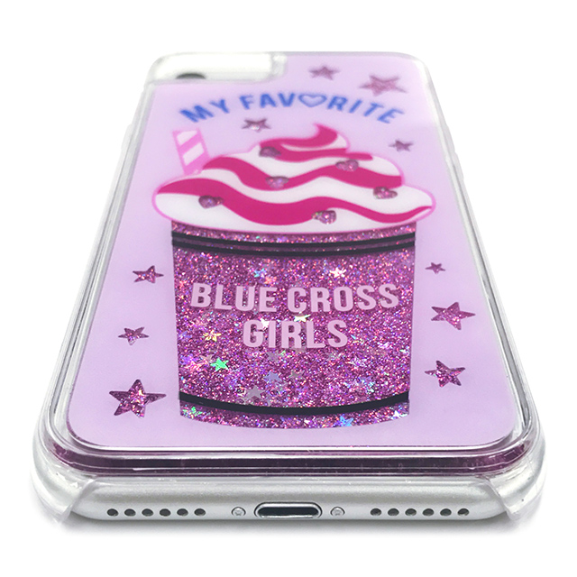 【iPhoneSE(第3/2世代)/8/7/6s/6 ケース】BLUE CROSS グリッターケース (フラッペ)goods_nameサブ画像