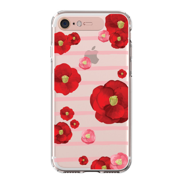 【iPhone8/7 ケース】Soft Lighting Clear Case Flower Rosa (ローズゴールド)goods_nameサブ画像