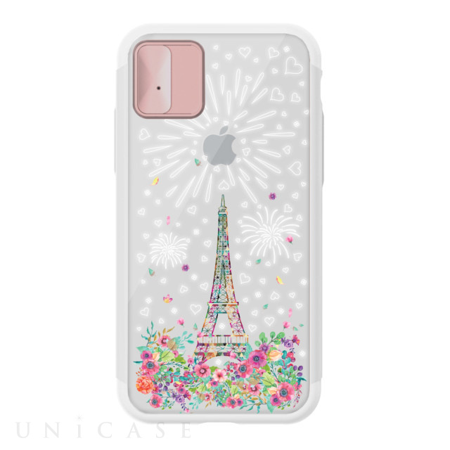 【iPhoneXS/X ケース】Lighting Shield Case Landmark Paris (ローズゴールド)