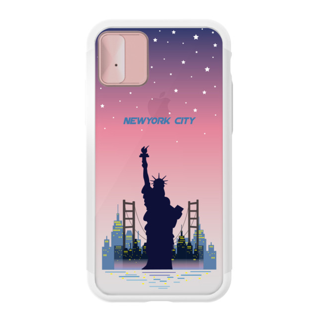 【iPhoneXS/X ケース】Lighting Shield Case Landmark New York A (ローズゴールド)サブ画像