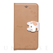 【iPhoneSE(第3/2世代)/8/7/6s/6 ケース】手帳型ケース Cocotte (Beige)