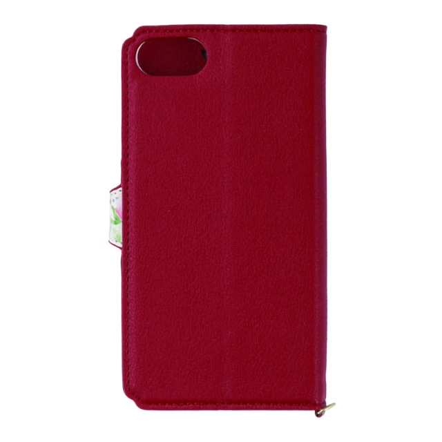 【iPhoneSE(第3/2世代)/8/7/6s/6 ケース】手帳型ケース Flower Garden (Red)goods_nameサブ画像