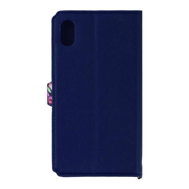 【iPhoneSE(第3/2世代)/8/7/6s/6 ケース】手帳型ケース Flower Garden (Navy)goods_nameサブ画像