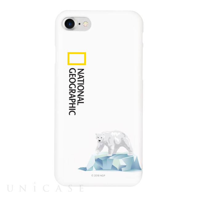 【iPhoneSE(第3/2世代)/8/7 ケース】Icebergs Case Slim Fit (ホワイトベア)