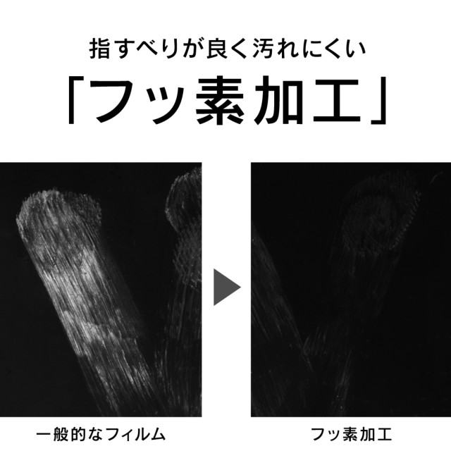 【iPhone11 Pro/XS/X フィルム】衝撃吸収＆ブルーライト低減 液晶保護フィルム (反射防止)サブ画像