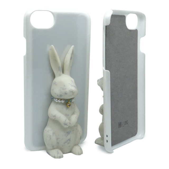 【iPhone8/7/6s/6 ケース】Rabbit Case (White＋White)サブ画像