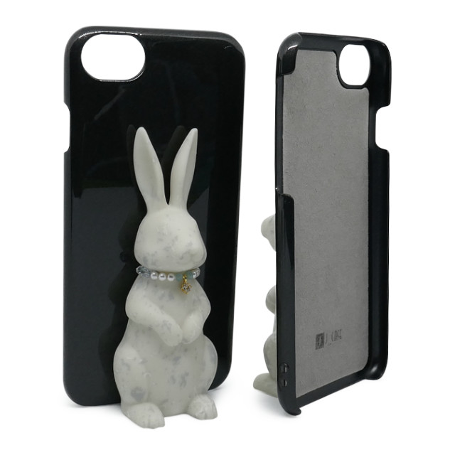 【iPhone8/7/6s/6 ケース】Rabbit Case (White＋Black)goods_nameサブ画像