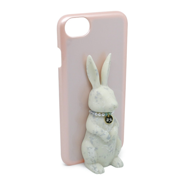 【iPhone8/7/6s/6 ケース】Rabbit Case (White＋Pink Tadanoumi)サブ画像