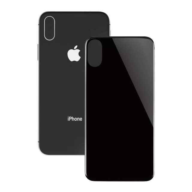 【iPhoneXS/X フィルム】背面保護立体成型パネル (ブラック)goods_nameサブ画像