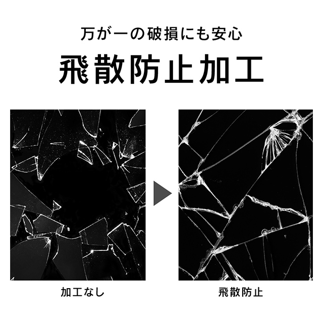 【iPhone11/XR フィルム】液晶保護強化ガラス (反射防止)サブ画像