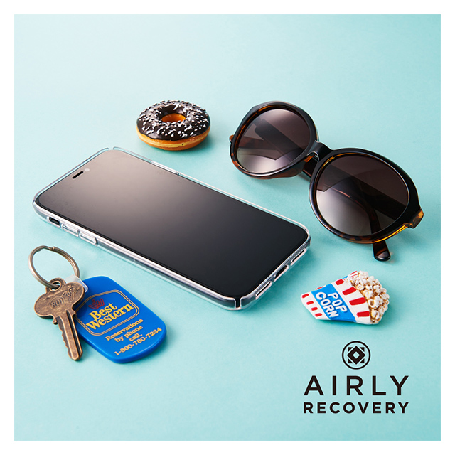 【iPhoneXR ケース】[Airly Recovery]キズ修復防指紋クリアケース (クリア)goods_nameサブ画像