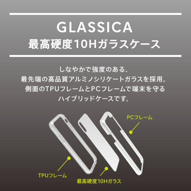 【iPhoneXR ケース】[GLASSICA]背面ガラスケース (Dragontrail X)サブ画像