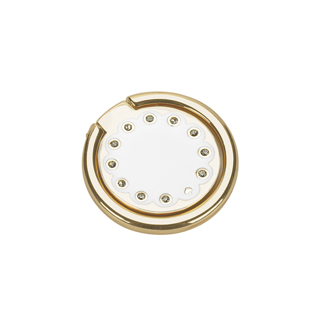 【iPhoneXS Max ケース】BUNDLE -GOLD SCALLOP scallop gold glitter/clear/cream scallop gold ringサブ画像