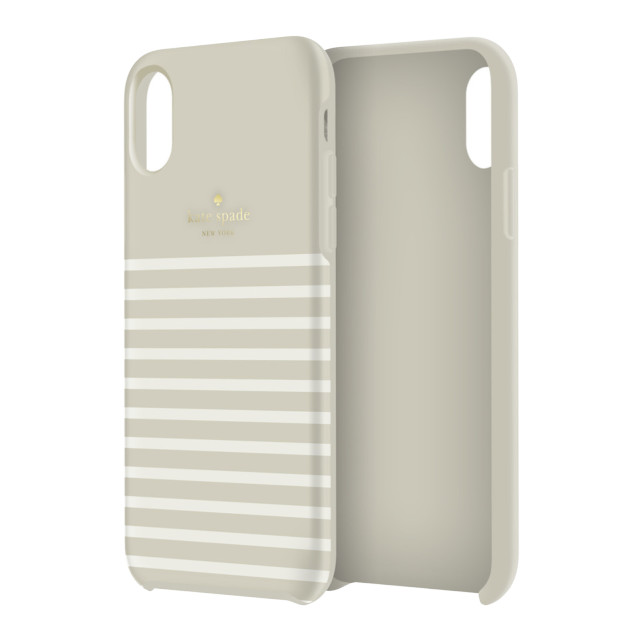 【iPhoneXS Max ケース】Protective Hardshell -FEEDER STRIPE clocktower/cream/goldサブ画像