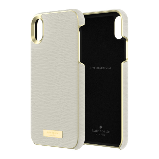 【iPhoneXR ケース】INLAY WRAP -SAFFIANO clocktowerサブ画像