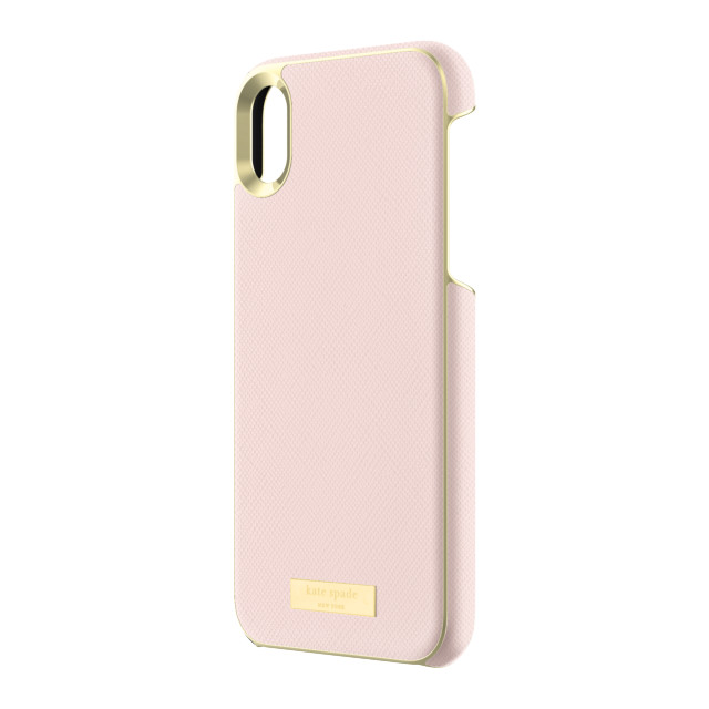 【iPhoneXR ケース】INLAY WRAP -SAFFIANO rose quartzサブ画像