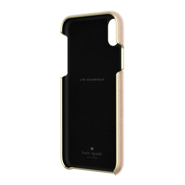 【iPhoneXR ケース】INLAY WRAP -SAFFIANO rose goldgoods_nameサブ画像