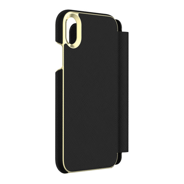 【iPhoneXR ケース】INLAY WRAP FOLIO -SAFFIANO blackサブ画像