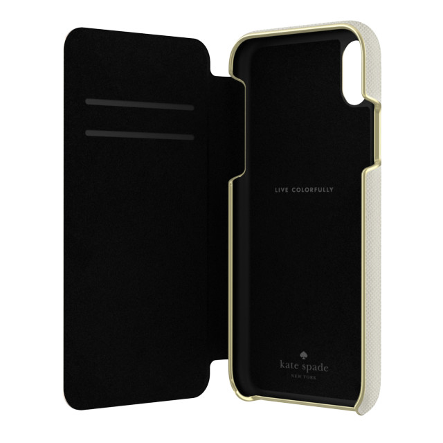 【iPhoneXR ケース】INLAY WRAP FOLIO -SAFFIANO clocktowergoods_nameサブ画像