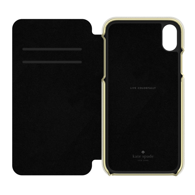 【iPhoneXR ケース】INLAY WRAP FOLIO -SAFFIANO clocktowergoods_nameサブ画像