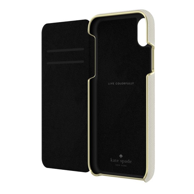 【iPhoneXR ケース】INLAY WRAP FOLIO -SAFFIANO clocktowergoods_nameサブ画像